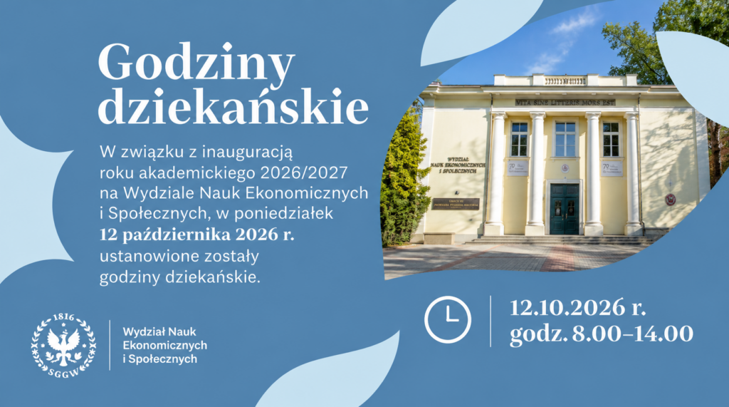 Godziny dziekańskie 12.10.2026r.